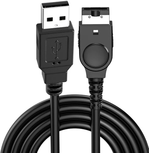 TwinkleHom Charger Cable for Gameboy Adcance SP, USB Cable Charging Lead for Nintendo Gameboy Advance SP (GBA SP)-3.9ft/1.2m