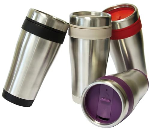 MUG ISOTHERME METAL 400 ML - SAVEUR ET DEGUSTATION
