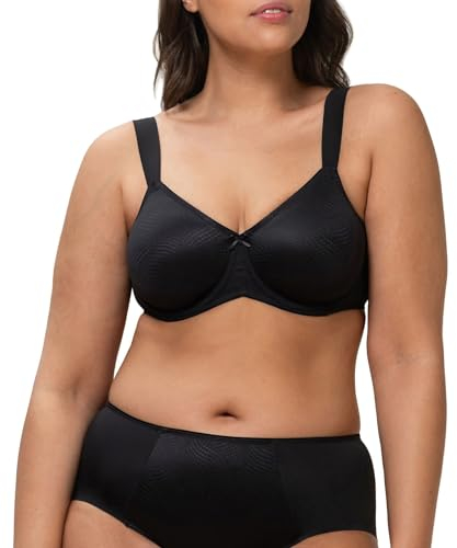 Triumph Essential Minimizer W X Minimizer bra Women's, Black, 34C