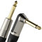 kenable Gold Right Angle MONO Jack 6.35mm Guitar/Amp LOW NOISE Cable Lead 5m