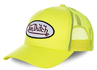 Cap Herren Strapazierfähig, Tracker Kappe Herren, Langlebig, Knitterfrei, Gelb, Einheitsgröße