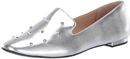 Katy Perry Damen The Allena Flacher Slipper, Silber, 36 EU