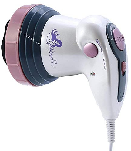 TEMPO DI SALDI Massaggiatore Elettrico Lipomodellante Anti Cellulite Con 4 Testine Rotanti