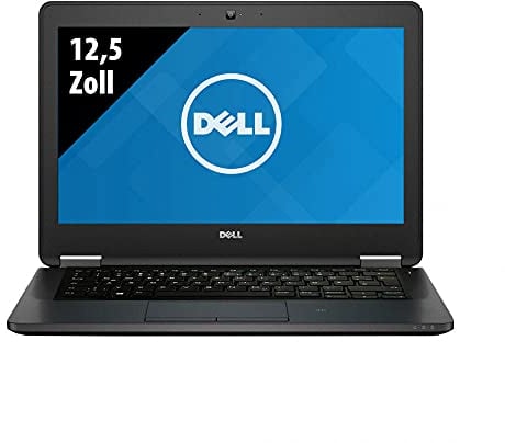 Dell Latitude E7270-12,5 Zoll - Core i5-6300U @ 2,4 GHz - 8GB RAM - 250GB SSD - WXGA (1366x768) - Webcam - Win10Pro (Generalüberholt)