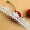 2cm X 10 Yards Weiß Blumen Spitzenbordüre Zum Nähen Polyester Transparentes Netz Spitzenband Spitzenborte Bastlen Spitze Dekoband Hochzeit Kleidung DIY Spitze-Borten Bänder