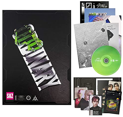 STRAY KIDS - Mini Album [ODDINARY] (FRANKENSTEIN Ver.) Package Box+Photobook+CD-R+Lyrics Paper+Photocards+ID Photocard+Mini Poster+Sticker+Character Art Book+Pop-Up Invitation Card+P.O.B