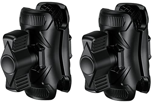 BRCOVAN 2 Pack, Double Socket Arm High Strength Composite Short Arm Compatible with RAM Mounts B Size 1'' Ball Components & Bike Motorcycle Phone Mount Holder with 1'' Ball Adapter
