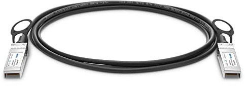 40G QSFP+ DAC Twinax-Kabel, Direct Attach Copper (DAC) Passives Kabel, kompatibel mit Cisco QSFP-H40G-CU1M, Ubiquiti, D-Link, Netgear, Mikrotik Mikrotik, Open Switch-Geräten, 1 Meter (3,3 Fuß)