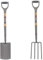 Spear and Jackson 1180NB Neverbend Carbon Steel Digging Spade and 1680NB Neverbend Carbon Digging Fork