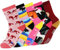 Jeasona 5 Paare Stoppersocken Abs Socken Kinder Pferde mit Noppen Mädchen Pferde Baumwolle Bunt Pferde Mädchen Geschenk 6-8 Jahre Süße