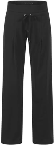 Raffaello Rossi Damen Joggerpants CANDICE STRAIGHT schwarz (15), 40