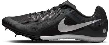 Nike Unisex Zoom Rival Multi Laufschuh, Black/Metallic Silver-Lt Smoke Grey, 46 EU
