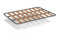 HOGAR24 ES Sommier Basique à Lattes de Bois, Structure en Tubes d'acier de 30 x 30 mm, Dimensions : 140 x 190 cm, Pieds Non Inclus