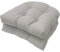 Outdoor Chair Cushions Set of 2 U Shaped Garden Chair Seat Cushion Overstuffed Seat Pad Mats for Indoor Outdoor Furniture