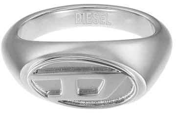 Diesel Herren-Siegelring Edelstahl, DX14750405.5