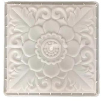 HESHUWEN Beton Schablonen Carving Kunststoff Form Hof ​​Dekoration Pflaster Boden Fliesen Schatten Wand Zement Relief Vorlage Betonformen