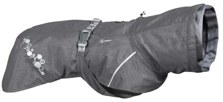Hurtta Monsoon Coat II Hundemantel ECO (BlackBerry, 40 cm - XS Model)