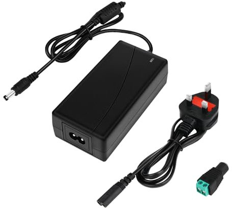 12V 5A 60W LED Power Supply, 100-240V AC to 12V 5Amp DC Power Adapter, Low Voltage Transformer for LED Strip Light