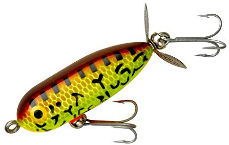 Heddon Torpedo Prop-Bait Topwater Fishing Lure with Spinner Action