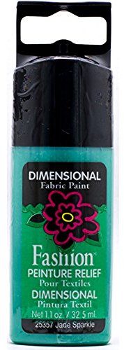 Mod Podge Fashion Fabrics Glitter Jade Synthetic Material Green 11.5 x 3.3 x 2cm