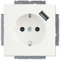 Busch-Jaeger 20EUCBUSB-84 BUSC 20 EUCBUSB-84 Schuko USB-Steckdose Future Linear