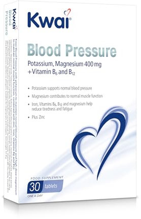 Kwai Blood Pressure | Tablets I Potassium to Support Normal Blood Pressure 30 Tablets