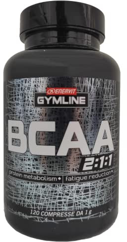 ENERVIT 70815 Gymline Muscle B.C.A.A., Integratore Alimentare, 120 Compresse