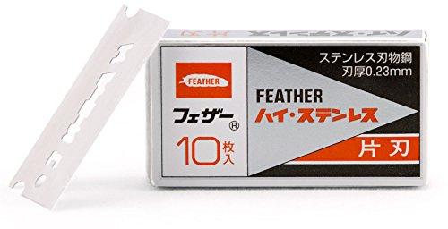 Feather FHS-10 Rasierklingen, 10 Klingen
