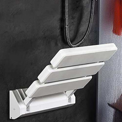 Siège de Douche Rabattable pour Montage Mural – Siege Douche Pliant pour la Douche – Siege de Douche pour Personne handicapée - Siege Douche Personne agee, jusqu'à 130 kg