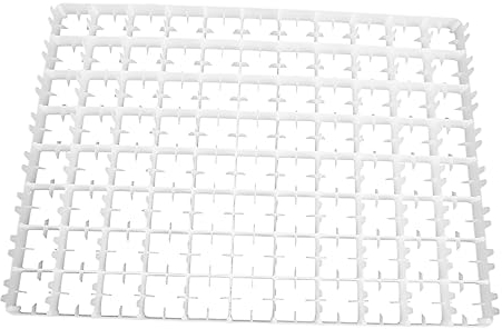 SOLUSTRE 88 Bandeja De Incubación Bandeja De Plástico Para Servir Incubadora De De Ganso Plato Giratorio Automático Bandeja De Cartón De Huevo De Gallina Placa Giratoria De