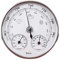 Barometro, termometro, igrometro, stazione meteo 3 in 1, per pressione atmosferica, igrometro, stazione meteorologica analogica da 130 mm, per parete di casa, barca da pesca, cameretta dei bambini,