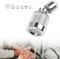 HJIAMA Filtre Robinet, Filtre en Acier Inoxydable, Élément Filtrant de Précision, Rotation à 360 °, Conception Transparente, Filtre à eau Robinet, Convient pour Salle de Bain, Cuisine, Évier
