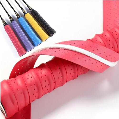 ZDL Griffband Anti-Rutsch Overgrip,Griffband Tennisschläger,Griffband für Federballschläger,Badminton Grip für Tennis,Ersatz Schläger Griffband,Squash Schläger,Selbstklebend Griffband,Mehrfarbig