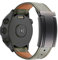 Leder Armbänder für Suunto 7/9/9 Titanium/9 Baro/Spartan Sport/D5 Armband, mit Verstellbar Magnetische Faltschließe aus Edelstahl Elegant Damen Herren Ersatzarmband Kompatibel mit Suunto 7 (B,M)
