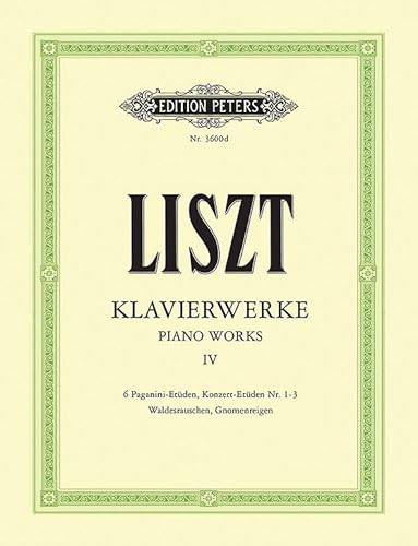 Piano Works Vol.4 (Edition Peters, 4, Band 4)