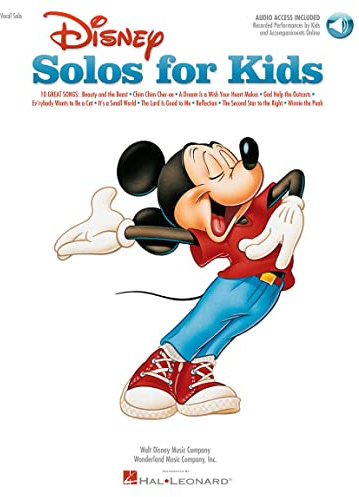Disney Solos for Kids (Vocal Collection) with online audio: 10 Great Songs