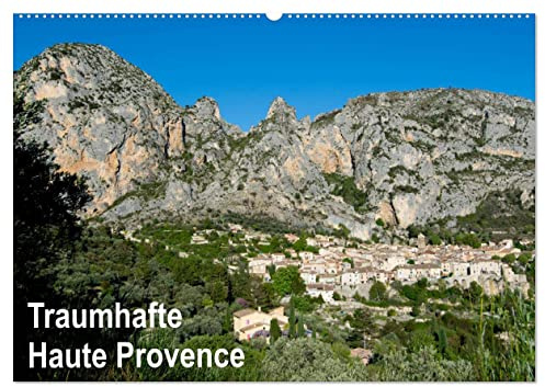 Traumhafte Haute Provence (Wandkalender 2026 DIN A2 quer), CALVENDO Monatskalender: Die atemberaubende Landschaft der Haute Provence mit dem bekanntesten Canyon Europas (CALVENDO Orte)