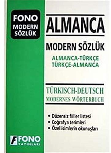 Almanca Modern Sözlük Almanca-Türkce / Türkce-Almanca - Türkisch-Deutsch Modernes Wörterbuch