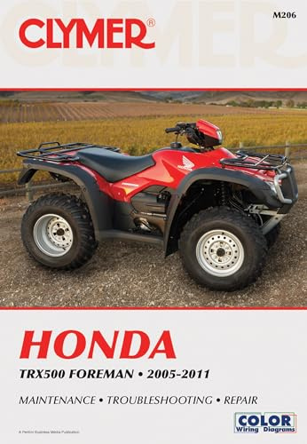 Honda Trx500 Foreman (Clymer Motorcycle Repair) (Clymer Manuals: Motorcycle Repair)