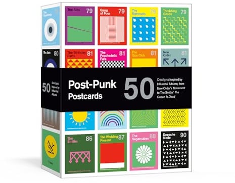 Post-Punk Postcards: 50 Designs Inspired by Influential Albums, from New Order's Movement to The Smiths' The Queen Is Dead