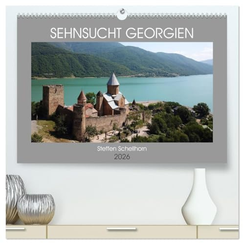 Sehnsucht Georgien (hochwertiger Premium Wandkalender 2026 DIN A2 quer), Kunstdruck in Hochglanz: Einzigartige Natur und Kultur - das ist Georgien (CALVENDO Orte)