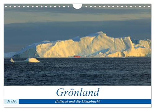 Grönland - Ilulissat und die Diskobucht (Wandkalender 2026 DIN A4 quer), CALVENDO Monatskalender: Faszinierende Bilder aus der arktischen Welt des Eisfjords in West Grönland (CALVENDO Orte)