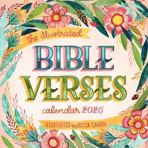 Illustrated Bible Verses Wall Calendar 2025: Timeless Wise Words of the Bible