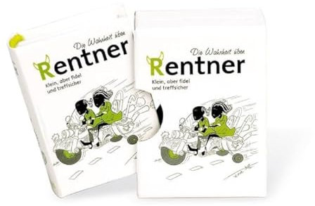 Die Wahrheit über Rentner - Klein, aber fidel und treffsicher: MInibuch im Schuber