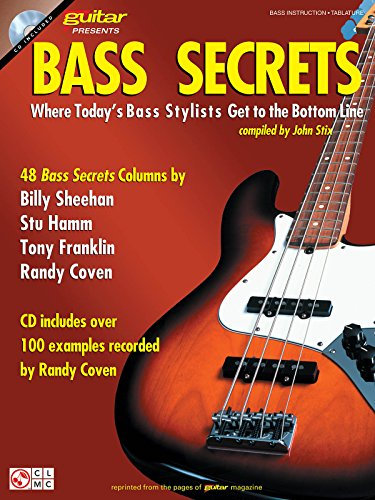 Guitar Magazine Bass Secrets (Randy Coven) Bass Guitar Bgtr Book/Cd