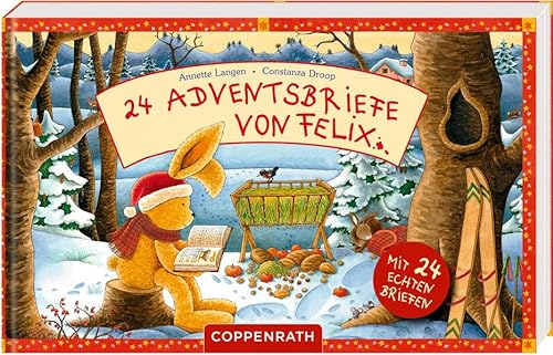 Brief-Adventskalenderbuch – 24 Adventsbriefe von Felix: Mit 24 echten Briefen