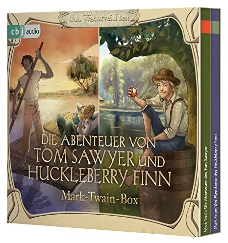 Die Abenteuer von Tom Sawyer und Huckleberry Finn: Mark-Twain-Box (Hörbuch-Klassiker für die ganze Familie, Band 17)