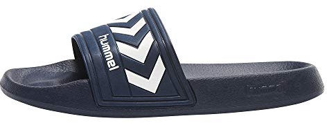 Hummel Unisex Larsen Slipper Dusch- & Badeschuhe, Dress Blue White, 38 EU