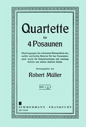Ausgewählte Quartette für 4 Posaunen Heft 2