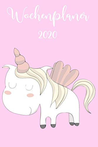 Einhorn Taschenkalender Wochenplaner Tagesplaner und Jahresplaner 2020: Einhorn Planer mit To-Do-Liste, Organizer Journal Terminkalender Terminplaner ... in diesem Jahr, Jahreskalender, Kalender A5